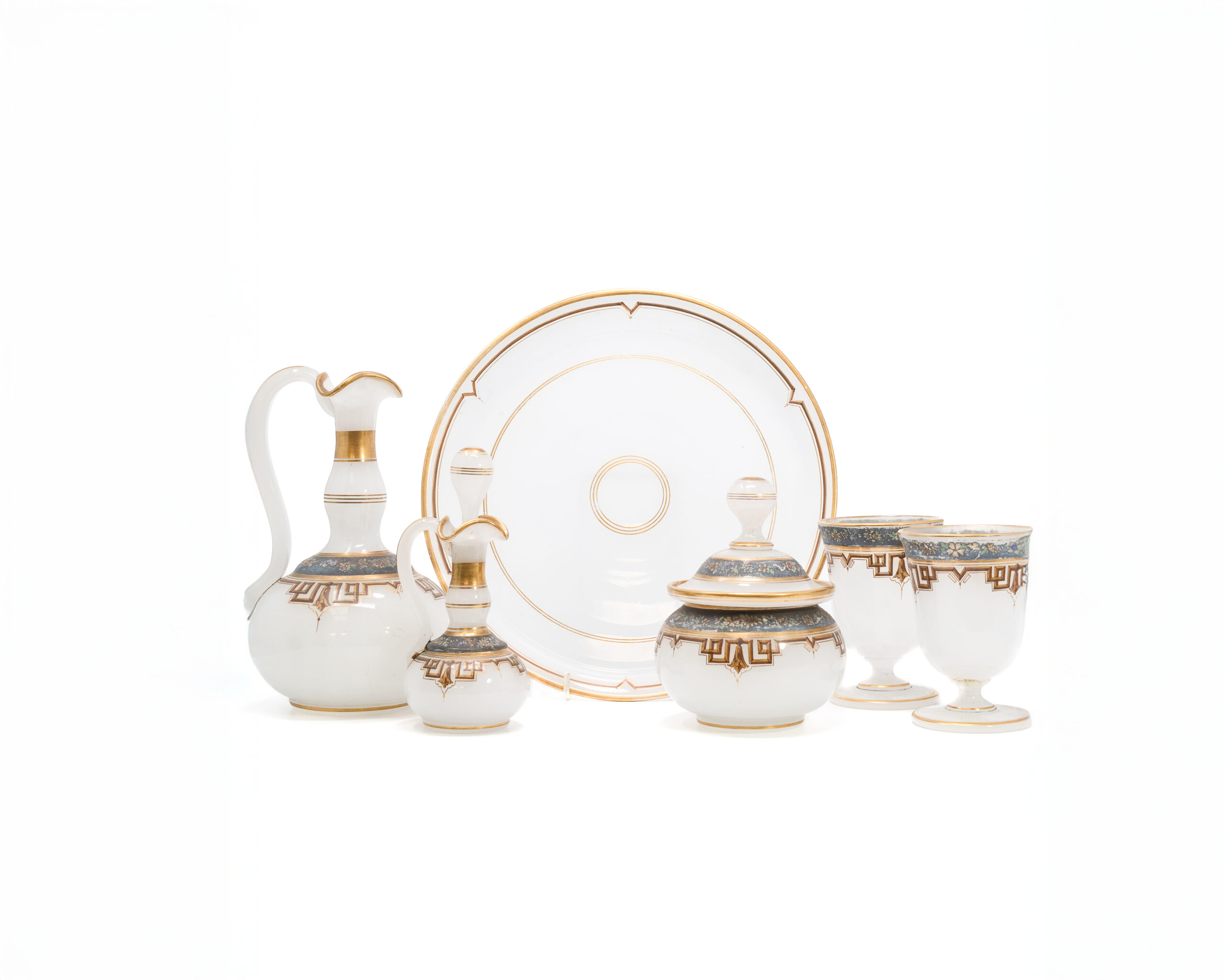 Green Bohemian with portriat, 30cm-2